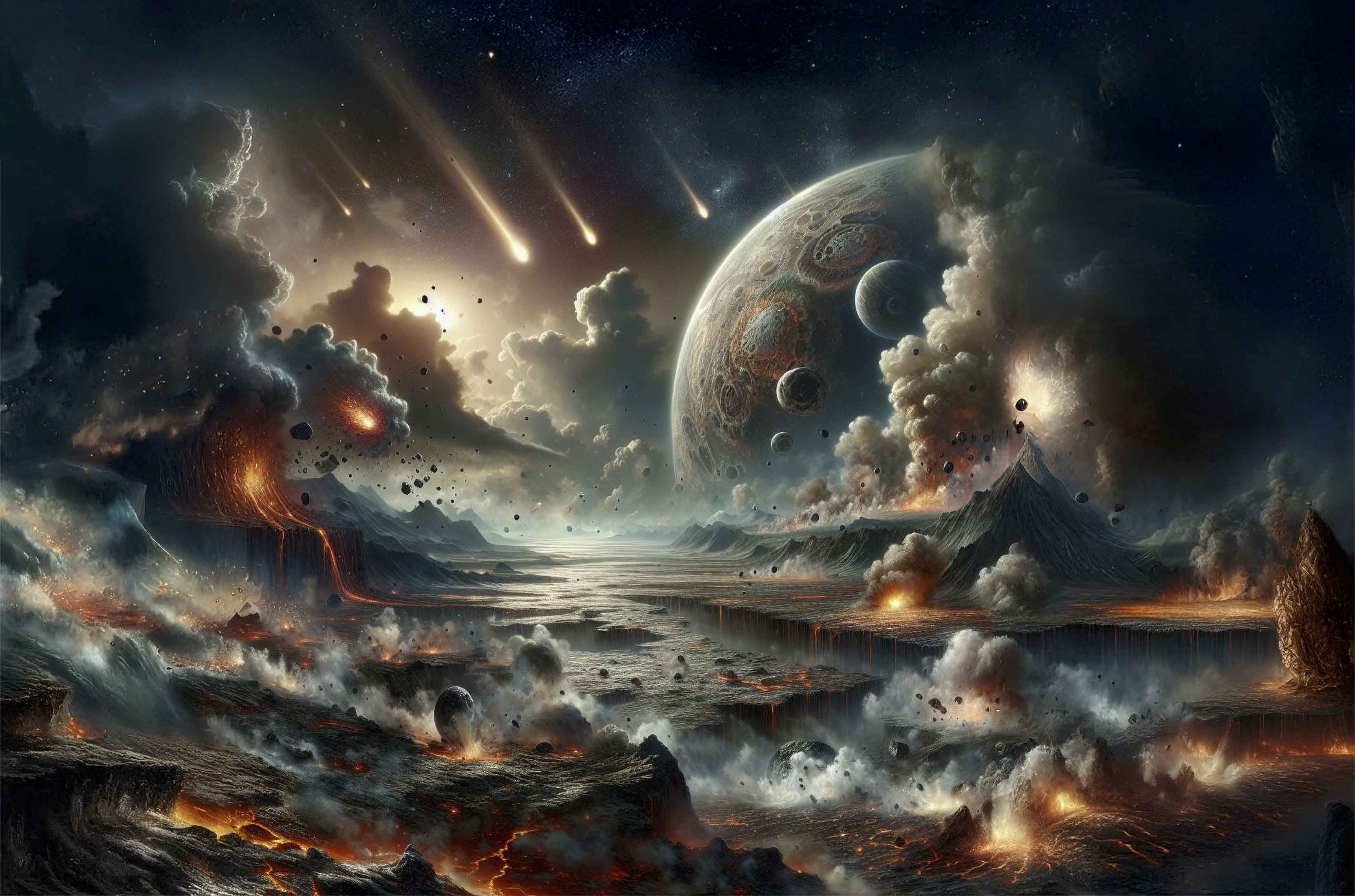 Giant Impacts and the Origin of Atmospheres & Oceans